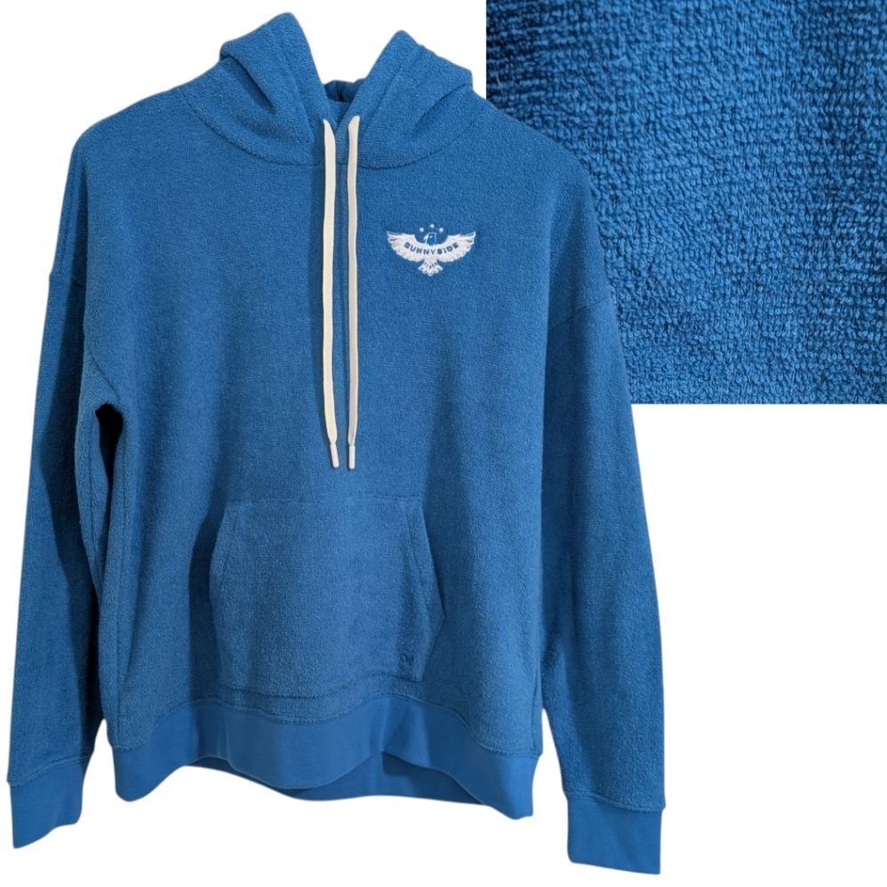 Outerknown x Sunnyside Men's Relaxed Fit Hightide Terry Cloth Hoodie - Small